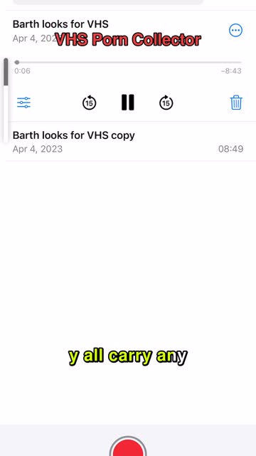 VHS Porn Collector